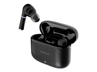 Nokia Clarity Earbuds 2 Pro - Aidosti langattomat kuulokkeet mikrofonilla varustettu - korvansisäiset - Bluetooth - aktiivinen melunpoisto - musta 8P00000251