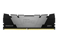 Kingston FURY Renegade - DDR4 - moduuli - 16 Gt - DIMM 288 nastaa - 3200 MHz / PC4-25600 - CL16 - 1.2 V - puskuroimaton - non-ECC - musta KF432C16RB12/16