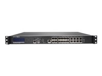 SonicWall SuperMassive 9400 - Advanced - turvalaite - 10GbE - 1U - SonicWALL Secure Upgrade Plus Program (2 vuoden vaihtoehto) - telineeseen asennettava 01-SSC-1722