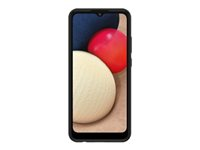 OtterBox React Series ProPack - Takakansi matkapuhelimelle - musta malleihin Samsung Galaxy A02s 77-82322