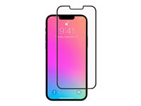 Screenor - Näytön suojus tuotteelle matkapuhelin - täysi suojus - lasi - kehyksen väri musta malleihin Apple iPhone 13, 13 Pro 16040