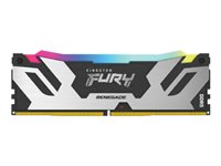 Kingston FURY Renegade RGB - DDR5 - moduuli - 16 Gt - DIMM 288 nastaa - 7200 MHz / PC5-57600 - CL38 - 1.45 V - on-die ECC KF572C38RSA-16