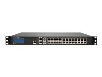 SonicWall NSa 9650 - Turvalaite - sekä 1-year NSa TotalSecure Advanced - 10GbE, 2.5GbE - 1U - telineeseen asennettava 01-SSC-3475