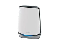 NETGEAR Orbi RBK853 - Wi-Fi-järjestelmä - (reititin, 2 laajenninta) - verkko 1GbE, 2.5GbE - Wi-Fi 5, Wi-Fi 6 - Tri-Band RBK853-100EUS