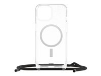 OtterBox React Series - Takakansi matkapuhelimelle - MagSafe-yhteensopiva - stardust (kirkas glitter) malleihin Apple iPhone 15 77-93595