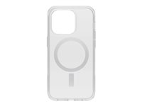 OtterBox Symmetry Series+ - Takakansi matkapuhelimelle - antimikrobinen - MagSafe-yhteensopiva - polykarbonaatti, synteettinen kumi - kirkas malleihin Apple iPhone 14 Pro 77-89229