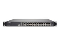 SonicWall NSa 5650 - Turvalaite - korkea saatavuus - 10GbE, 2.5GbE - 1U - telineeseen asennettava 01-SSC-3217