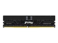 Kingston FURY Renegade Pro - DDR5 - moduuli - 32 Gt - DIMM 288 nastaa - 4800 MHz / PC5-38400 - CL36 - 1.1 V - rekisteröity - on-die ECC - musta KF548R36RB-32