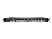 SonicWall NSsp 11700 - Advanced Edition - turvalaite - sekä 1 vuoden TotalSecure - 5GbE, 2.5GbE, 40GbE, 100GbE, 25GbE - 1U - telineeseen asennettava 02-SSC-3680