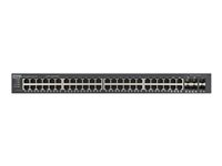Zyxel GS1920-48v2 - Kytkin - smart - 48 x 10/100/1000 + 4 x combo Gigabit SFP + 2 x Gigabit SFP - telineeseen asennettava GS1920-48V2-EU0101F
