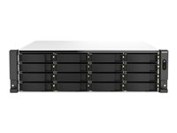 QNAP TS-H2287XU-RP - NAS-palvelin - 22 telineet - telineasennettava - SATA 6Gb/s - RAID RAID 0, 1, 5, 6, 10, 50, 60, JBOD - RAM 64 Gt - 2.5 Gigabit Ethernet / 10 Gigabit Ethernet - iSCSI tuki - 3U TS-H2287XU-RP-E2378-64G