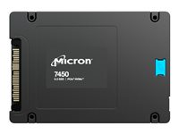 Micron 7450 PRO - SSD - yritys, lukuintensiivinen - 1920 GB - sisäinen - 2.5" - U.3 PCIe 4.0 x4 (NVMe) - TAA-yhteensopiva MTFDKCB1T9TFR-1BC1ZABYYR