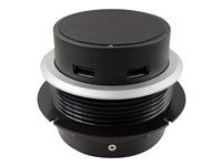 Vivotech Qi-PopUp - Langaton latausalusta - 10 watti(a) - 2 lähtöliittimet (USB) 80-2844