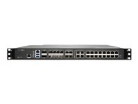 SonicWall NSa 6700 - Advanced Edition - turvalaite - sekä 5 vuoden TotalSecure - 10GbE, 40GbE, 5GbE, 2.5GbE, 25GbE - 1U - telineeseen asennettava 02-SSC-9596