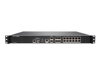 SonicWall NSa 4600 - Turvalaite - rajoitettu käyttöoikeus - 10GbE - 1U - telineeseen asennettava 01-SSC-1086