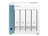 QNAP TS-431K - NAS-palvelin - 4 telineet - SATA 6Gb/s - RAM 1 Gt - Gigabit Ethernet TS-431K